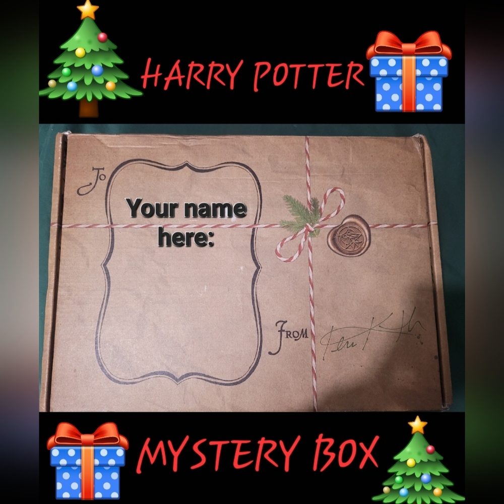 Harry Potter universe Holiday themed mystery box (27 items)